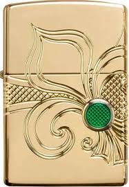Steven spazuk, master of the fumage technique of painting with fire, is popular among zippo fans for. Zippo Feuerzeug Fleur De Lis Gold Plated
