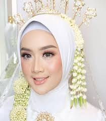 Hair do, makeup artist, mekap artis. 150 Ide Wedding Hijab Pengantin Pengantin Wanita Pakaian Pernikahan