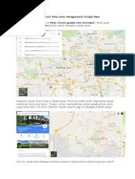 Contoh penggunaan simbol adalah seperti lampiran berikut. Cara Melukis Peta Lakar Menggunakan Google Maps