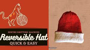 Pin By Vita Milling On Addi Strikke Maskine In 2021 Machine Knitting Sentro Knitting Machine Reversible Hats