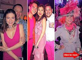 Plh (born on june 14, 1964 in isabela, philippines), more commonly known as gilbert or gibo. Liz Uy Divine Lee Nikki And Gibo Teodoro Tessa Prieto Valdes More Paint The Town Pink At Rajo Laurel S Big 4 0