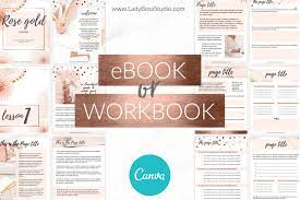 Maybe you would like to learn more about one of these? Canva Ebook Templates Rose Gold By Lady Boss Studio Thehungryjpeg Com