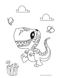 There are tons of great resources for free printable color pages online. Dinosaur Coloring Pages Free Coloring Sheets