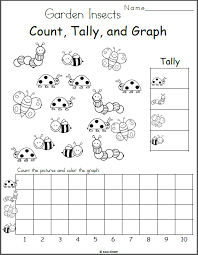 Insects Count Tally And Graph Worksheet Madebyteachers Spring Math Worksheets Kindergarten Math Worksheets Math Pages