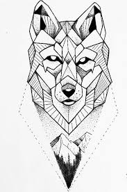 Geometric Tattoo Designs Wolf - Best Tattoo Ideas