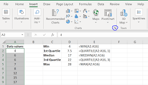 For this particular data set, the order. How To Calculate A Five Number Summary In Excel Statology