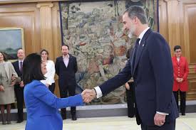 La Moncloa. 13/01/2020. Pedro Sánchez asiste a la promesa de los miembros del Ejecutivo ante el Rey [Presidente/Actividad]