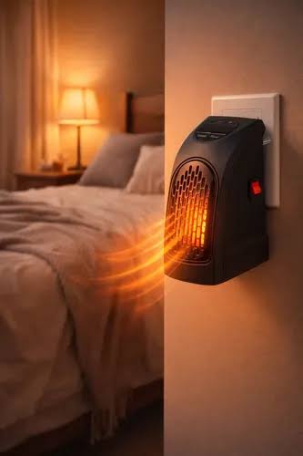 Calefactor Eléctrico Portátil 400w Bajo Consumo Termostato | Cuotas sin interés