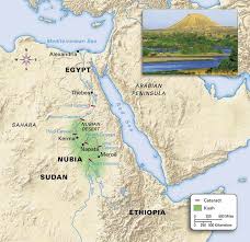 The larger region around kush (later referred to as nubia) was inhabited. Kush Map Ancient Kush