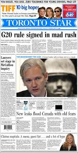 Although a close second to. Newspaper The Toronto Star Canada Newspapers In Canada Tuesday S Edition July 27 Of 2010 Kiosko Net