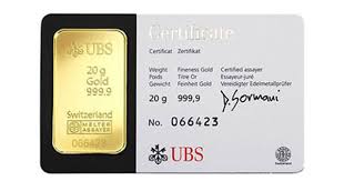20 Gram Ubs Gold Kinebar Gold Bullion Bars Buy Gold And Silver Gold Bullion