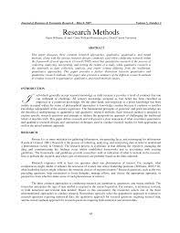 Note that qualitative researchers frequently employ several methods in a single study. Https Clutejournals Com Index Php Jber Article Download 2532 2578 10126