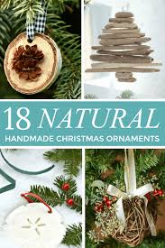 18 Beautiful Natural Christmas Tree Ornaments To Make Christmas Tree Ornaments To Make Handmade Christmas Tree Natural Christmas Ornaments