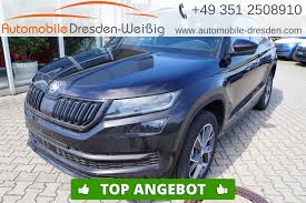 Sedmimístné suv nemusí být jen na prostor orientovaná krabice. Skoda Kodiaq 2 0 Tdi Dsg 4x4 Sportline Navi Acc Pano Automobile Dresden Weissig