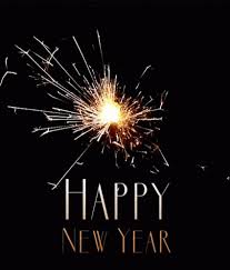 Happy New Year 2021 Gif Happy New Year Wishes 2021 Happy new year, 2021 numbers on green fir branches and holiday ornaments on white background. happy new year 2021 gif happy new