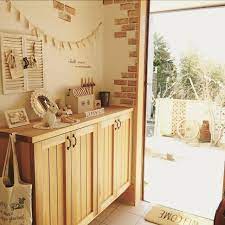 玄関 入り口 玄関マット レンガシート ルーバーdiy ガーランド などのインテリア実例 2017 02 02 14 54 50 roomclip ルームクリップ 玄関 インテリア 100均 家のインテリアデザイン インテリア 収納