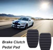 Auto Zubehör Fußstütze Pedalkappen – 2er Set Gummi-Abdeckung ...