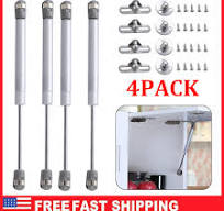 4 PACK Door Hinge Gas Spring Strut Prop Shock Lift Kitchen Cabinet Hydraulic