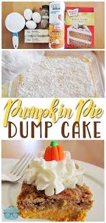 Pumpkin Pie Dump Cake Recipe Pumpkin Dump Cake Recipe Pumpkin Pie Pumpkin Recipes