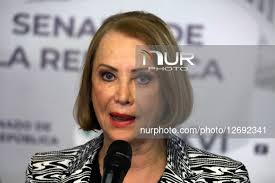 Incoming Senate President Laura Itzel Castillo Hol...