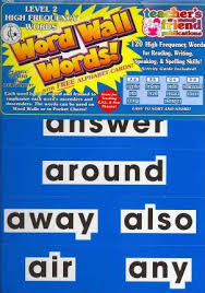 high frequency level 2 word wall words scholastic