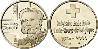 Le volontariat qui vous ressemble. Belgium Token Medicine Croix Rouge De Belgique 2004 Copper Nickel