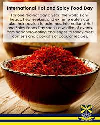 International Hot And Spicy Food Day Spicy Recipes Food Popular Recipes