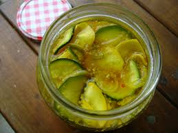 I made refrigerator dill pickles last year, as well. Courgette Pickles Made By Jayne