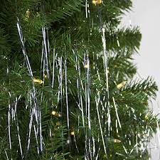 Every colour range to suit your home with gold, red and white being the most popular. Christmas Tree Lametta German Tinsel For The Christmas Tree A German Girl In America