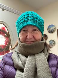 Using up some leftover yarn. Another few things off to raise some money for  charity.