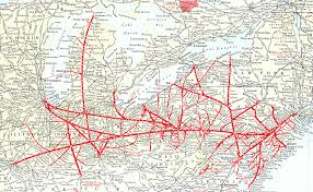 Prr System Map 385k Color Bob Rathke Collection Train Map System Map Map