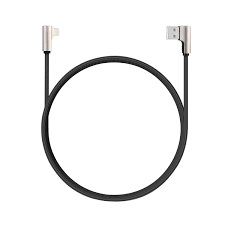Aukey Cb Bal6 Mfi Right Angle Nylon Braided Lightning Cable Mobilestop