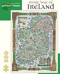 You will notice how quickly your ability to concentrate improves, if you play daily. Pomegranate Story Map Of Ireland 500 Piece Jigsaw Puzzle Buy Online In Angola At Angola Desertcart Com Productid 42667826