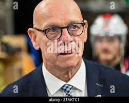 Tom Rowe (Trainer, Nuernberg Ice Tigers ), Nuernberg Ice Tigers vs. Adler  Mannheim, DEL, 35. Spieltag, 05.01.2024, Foto: Thomas  Hahn/Eibner-Pressefoto Stock Photo