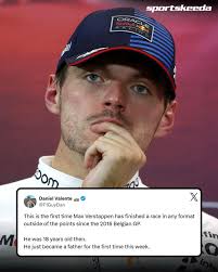 The streak is over… 💔 #F1 #MaxVerstappen #MiamiGP