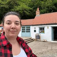 The author mapping 'Dog's Own Country' for Yorkshire walkers