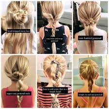 The beauty of curls is that even if your hairdo isn't perfectly neat, it will still look fabulous. 7 Super Easy Hairstyles For Girls Got You Covered For The Week Stylish Life For Moms