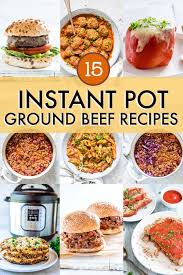 It just has a different texture. 15 Instant Pot Ground Beef Recipes Recipes From A Pantry