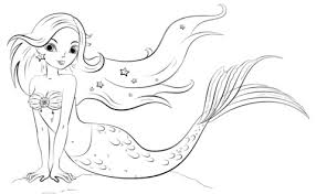 Dibujos De Sirenas Para Colorear