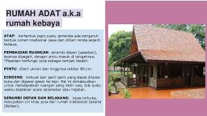 Rumah adat provinsi dki jakarta | rumah kebaya. Dki Jakarta