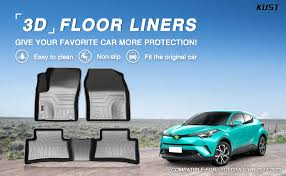 The new 2017 toyota corolla commercial features the resonant sounds of lesley gore, singing her 1960's hit, you don't own me. this song has seen many artists revisit its powerful message and soothing melody. Amazon Com Kust 3d Floor Mats For Toyota C Hr 2017 2021 Chr All Weather Floor Carpet Liners Tpe 2 Row Liner Set Automotive