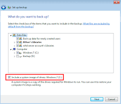 If you've never used windows backup before, or recently upgraded your version of windows, select set up backup, and then for example, do not back up files to a recovery partition. How To Back Up Windows 7 Computers A Guide Ionos