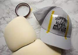 How To Apply Heat Transfer Vinyl To A Hat The Font Bundles Blog Hat Vinyl Ideas Vinyl Hat Ideas Heat Transfer Vinyl