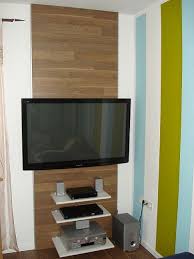 Tv Hifi Wand Wohnzimmer Tv Wand Ideen Flachbildschirm Tv Wandregal