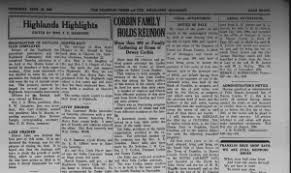 Corbin Family celebrates 90th reunion Labor Day Weekend