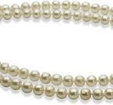 30 inches White 6-7mm AA Quality Freshwater Cultured Pearl Necklace For  Women-30 in length