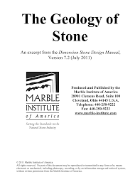 I don't like white grout on the floor because very soon it becomes dirty and grey anyway. The Geology Of Stone To Parent Directory Manualzz
