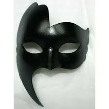 Black Venetian Mask For Men With A Rather Sinister Look Mens Masquerade Mask Masks Masquerade Venetian Masquerade Masks