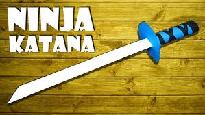 Ausmalbilder kostenlo für kinder malvorlagen und basteln für kinder startseite. Katana Ninja Schwert Basteln Spielzeug Aus Papier Katana Sword Toy Diy Craft 4k Youtube