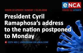 President joe biden addressed the nation in prime time on thursday, where he directed states to open coronavirus vaccine eligibility to all adults no later than may 1 and said small gatherings may be possible again by the fourth of july. Enca On Twitter Covid 19 Update National Command Council Has Not Finalised Their Recommendations To The President President Cyril Ramaphosa S Address To The Nation Postponed To Monday Morning Covid 19sa Cyril Https T Co Gwdxtswi2g